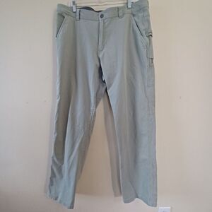 Columbia Cargo Pants Mens Sz 38 x‎ 34 Khaki Casual Regular Fit Straight Leg